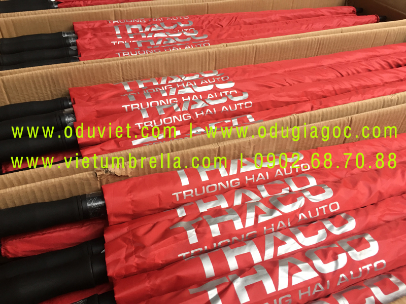 xưởng sản xuất ô dù cầm tay in logo quảng cáo